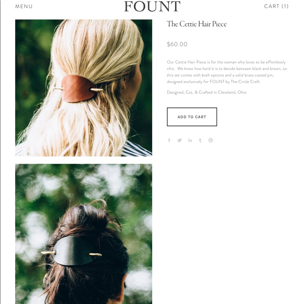 Hair barrette